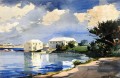 Bouilloire à Sel Bermudes Winslow Homer aquarelle
